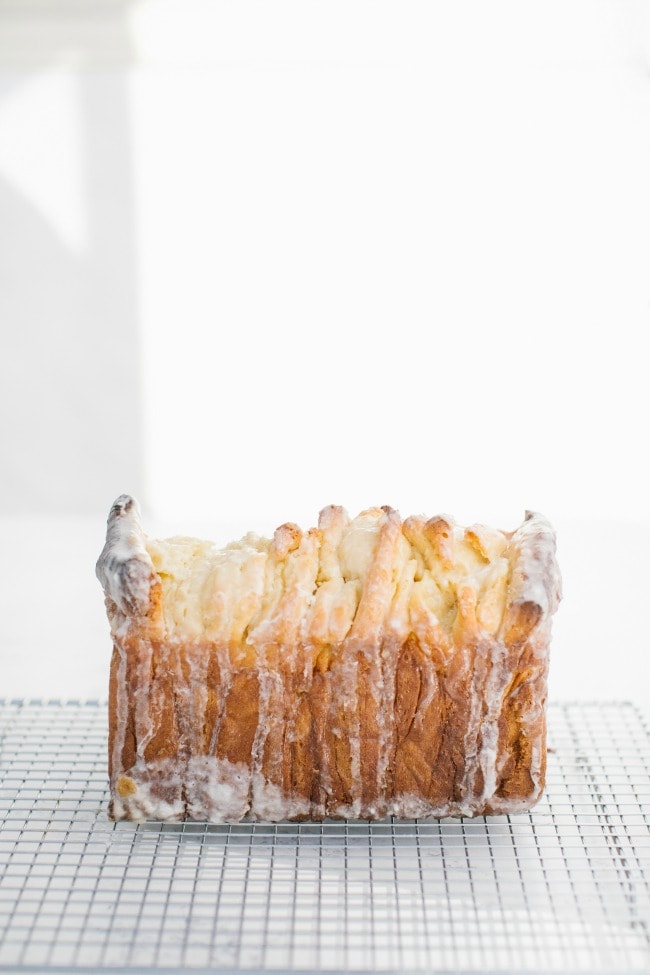 lemon pull-apart bread