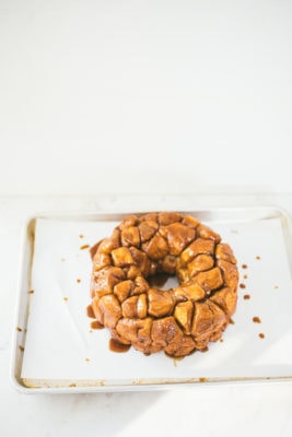 coffee caramel monkey bread