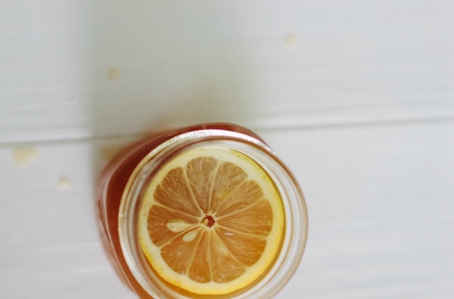 black tea lemonade | the vanilla bean blog