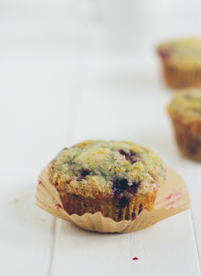 blackberry orange muffins | the vanilla bean blog