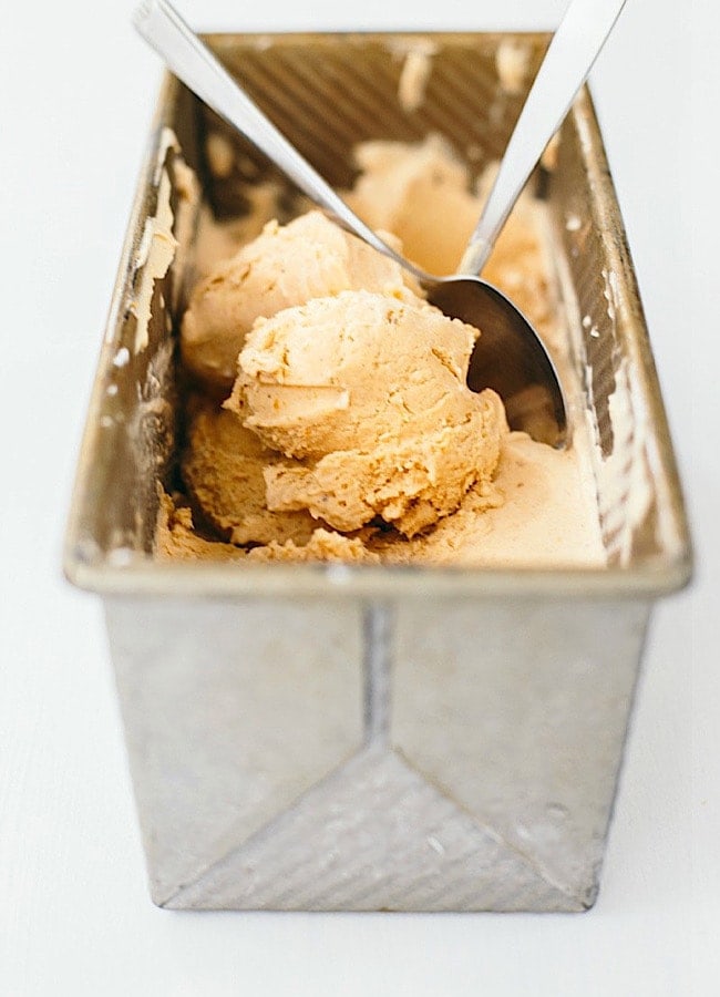 Pumpkin No-Churn Ice Cream