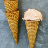 Blood Orange No-Churn Ice Cream