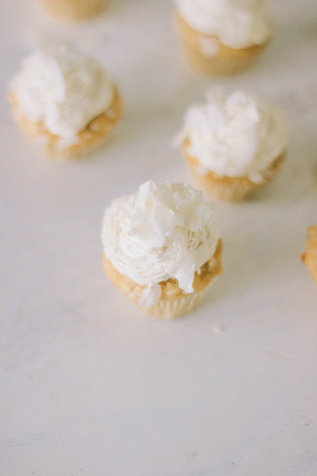 coconut cupcakes | the vanilla bean blog