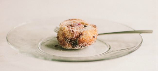 raspberry cacao nib sugar buns | the vanilla bean blog