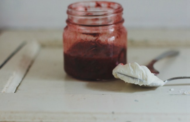 whole wheat drop biscuits with mixed berries and frangelico | the vanilla bean blog