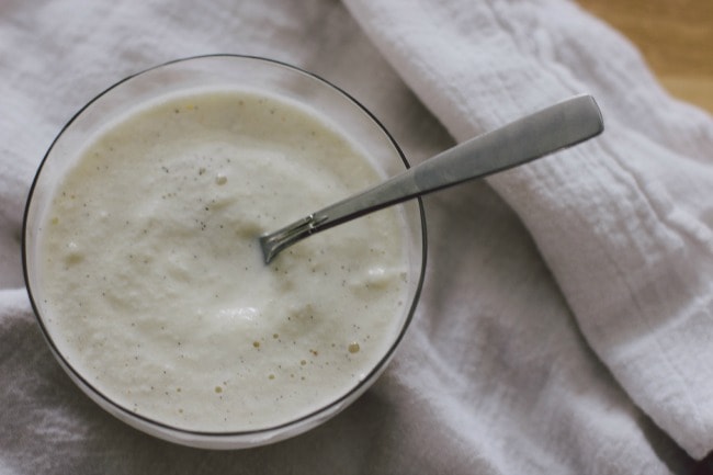 vanilla bean snow cream | the vanilla bean blog