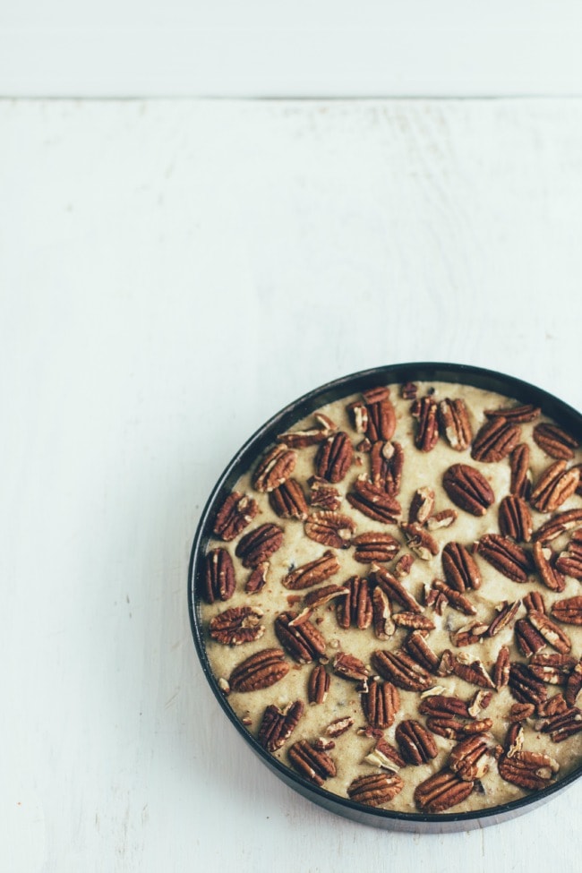 banana pecan quinoa cake | the vanilla bean blog