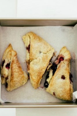 Crème Fraîche Scones with Mixed Berries | The Vanilla Bean Blog