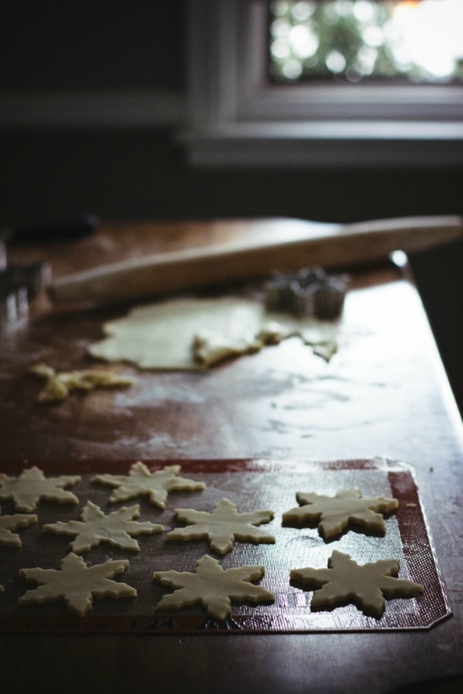 Cut Out Holiday Cookies on Silpat | The Vanilla Bean Blog | Sarah Kieffer