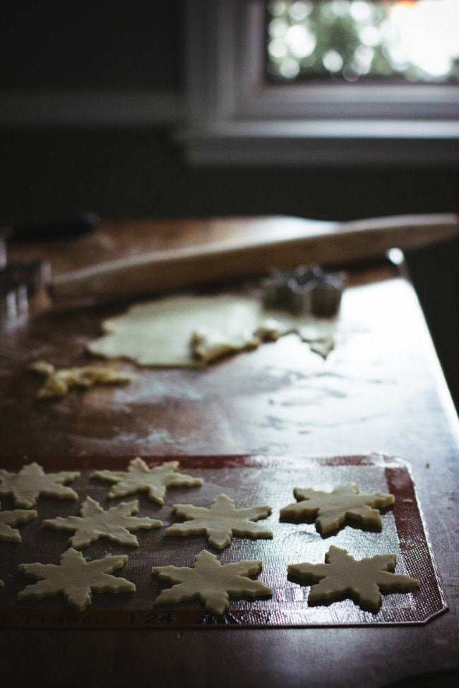 Cut Out Holiday Cookies on Silpat | The Vanilla Bean Blog | Sarah Kieffer 