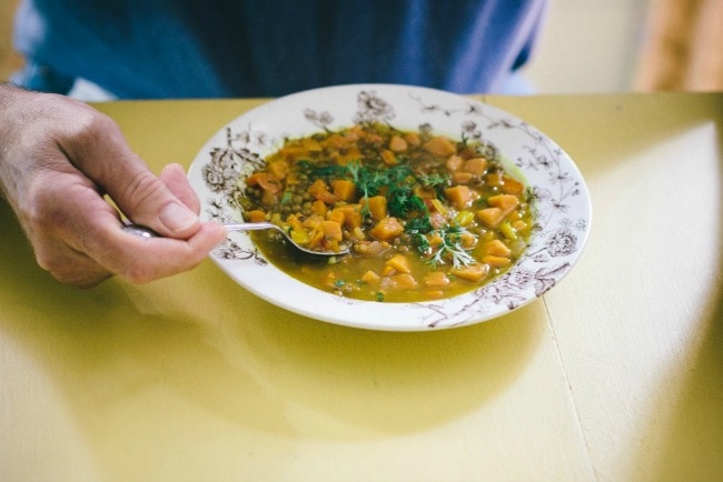 Sweet Potato Lentil Soup