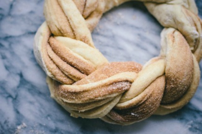 brioche wreath