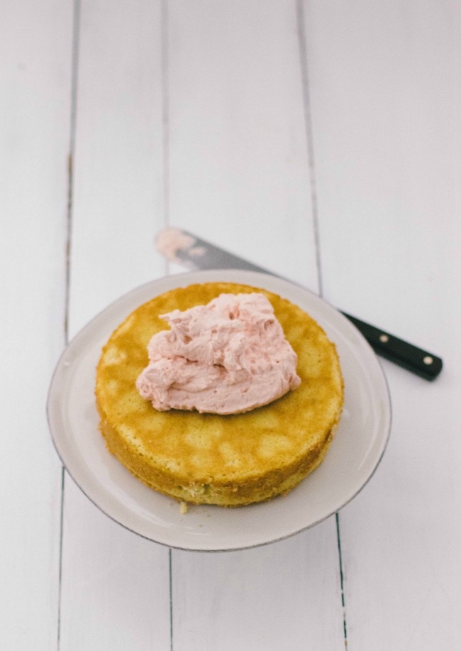 Buttermilk Cake with Blood Orange Frosting | Sarah Kieffer | The Vanilla Bean Blog