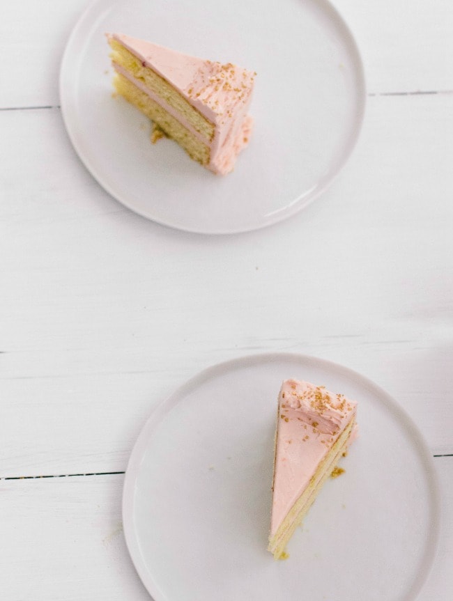 Buttermilk Cake with Blood Orange Frosting | Sarah Kieffer | The Vanilla Bean Blog