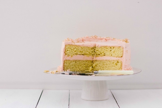 Buttermilk Cake with Blood Orange Frosting | Sarah Kieffer | The Vanilla Bean Blog