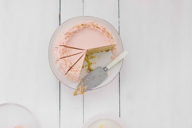 Buttermilk Cake with Blood Orange Frosting | Sarah Kieffer | The Vanilla Bean Blog