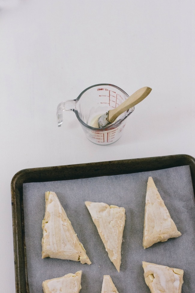 Lemon White Chocolate Scones | Sarah Kieffer | The Vanilla Bean Blog