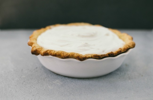 coconut pie | the vanilla bean blog