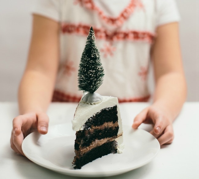 Chocolate Mint Cream Cake | The Vanilla Bean Blog | Sarah Kieffer