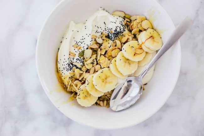 Yogurt Bowl With Saffron Honey | The Vanilla Bean Blog | Sarah Kieffer