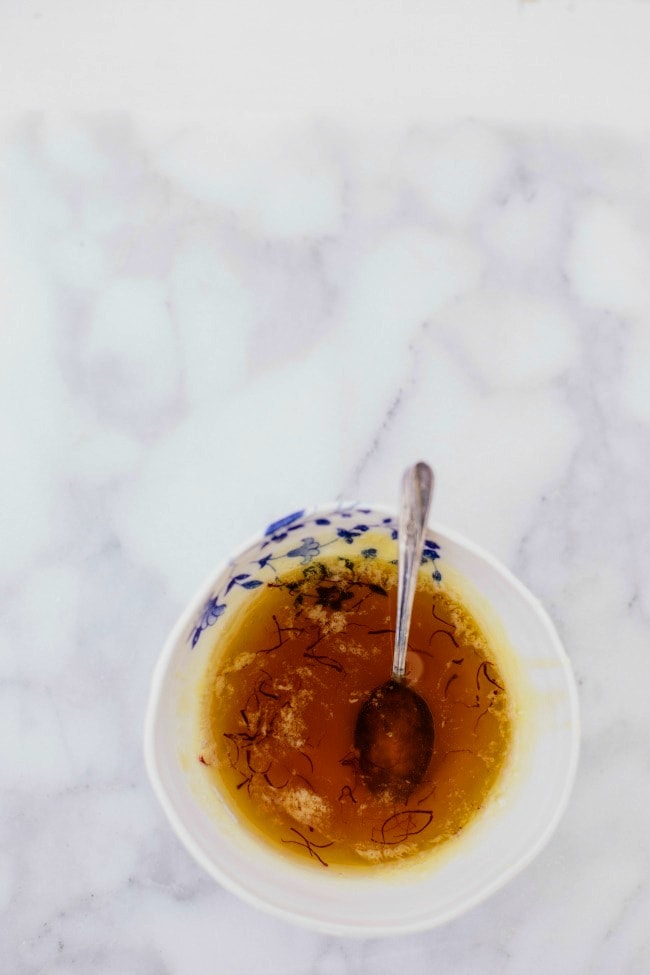 Saffron Honey | The Vanilla Bean Blog | Sarah Kieffer