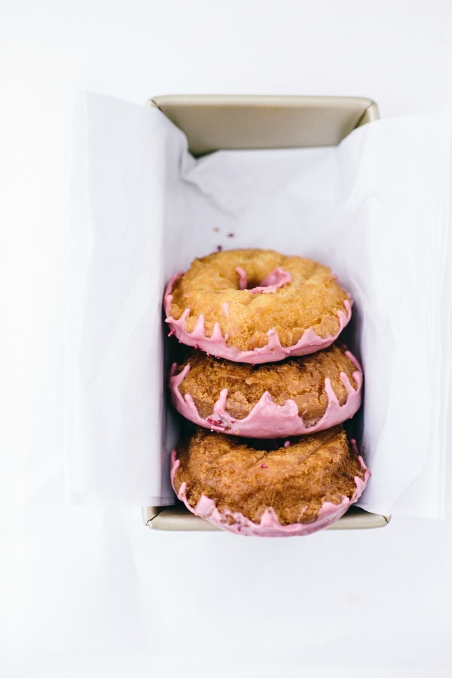 blood orange donuts