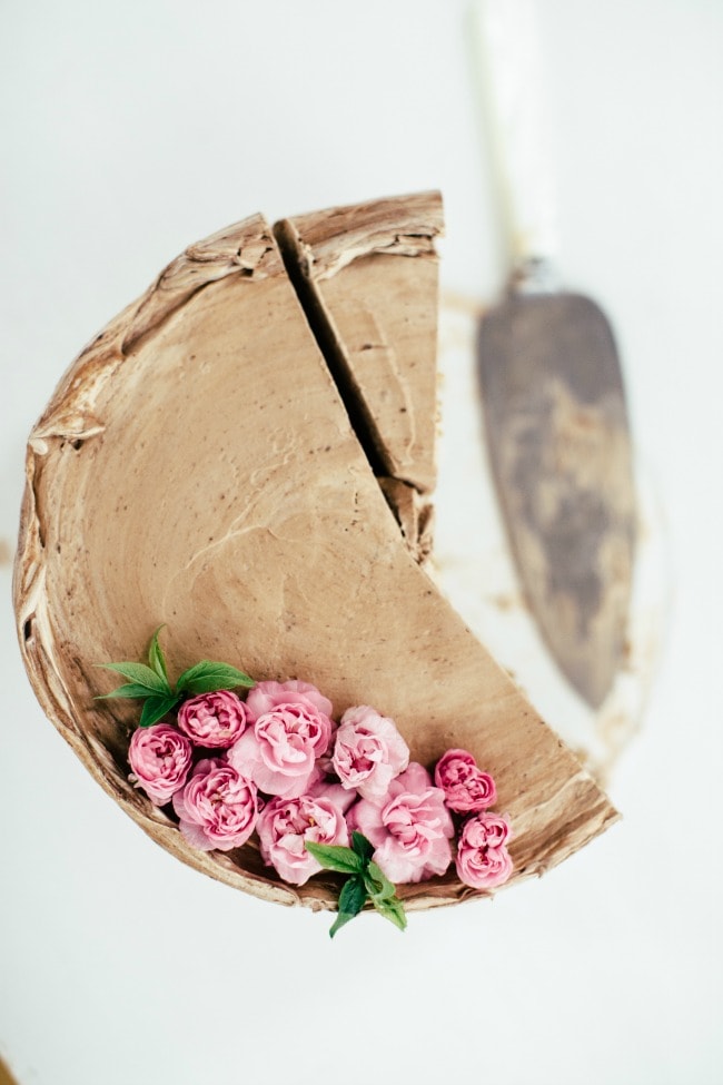Hazelnut Cake with Crème Mousseline and Chocolate Buttercream | Sarah Kieffer | The Vanilla Bean Blog