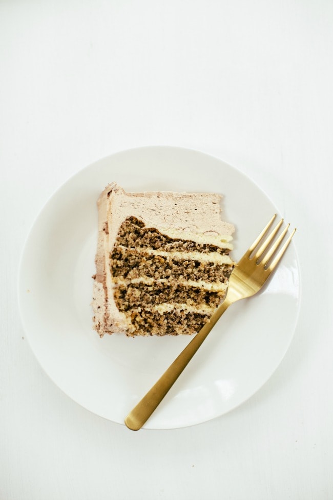 Slice of Hazelnut Cake | Sarah Kieffer | The Vanilla Bean Blog