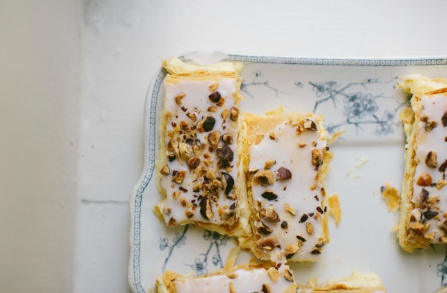 Hazelnut and Vanilla Slice | Sarah Kieffer | The Vanilla Bean Blog