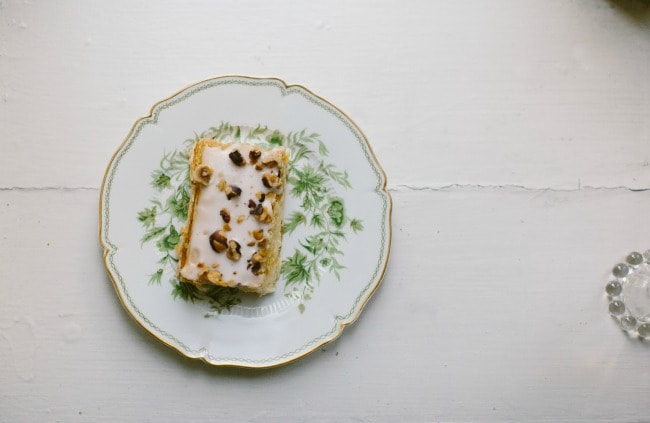 Hazelnut and Vanilla Slice | Sarah Kieffer | The Vanilla Bean Blog