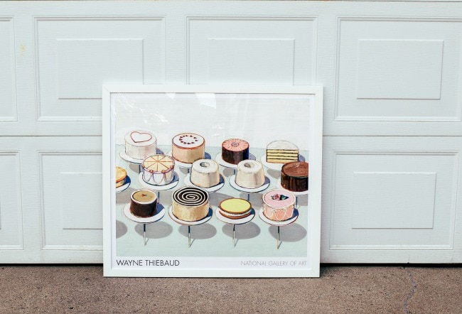 Cakes Painting By Wayne Thiebaud | Photo By Sarah Kieffer