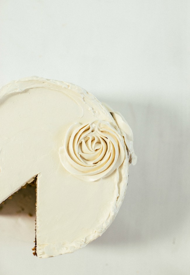 Honey Cake with Caramel Buttercream | Sarah Kieffer | The Vanilla Bean Blog