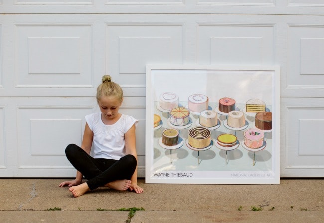Cakes Painting By Wayne Thiebaud | Photo By Sarah Kieffer