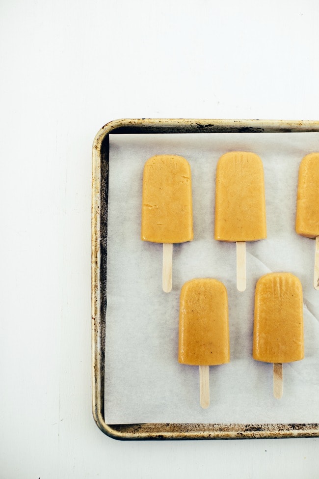 Popsicles on Parchment Paper | Sarah Kieffer | The Vanilla Bean Blog