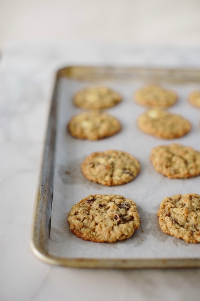 cranberry white chocolate cookies