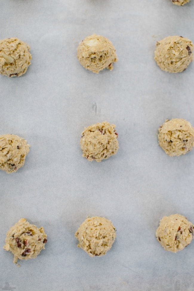 cranberry white chocolate cookies