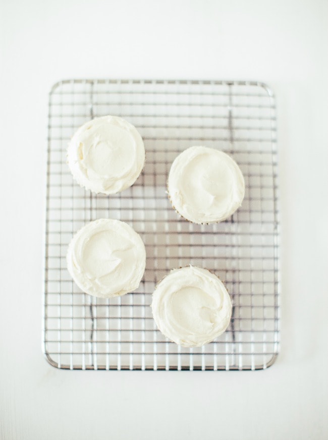 Parsnip Cardamom Cupcakes With Maple Cream Cheese Frosting | Sarah Kieffer