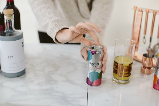 Seven Daughters Canned Wine | Sarah Kieffer | The Vanilla Bean Blog