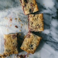 Apple Blueberry Crumble Bars | The Vanilla Bean Blog