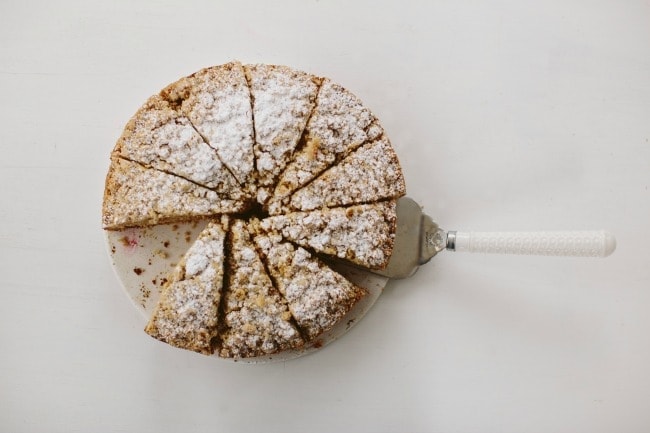 Slices of Triple Ginger Coffee Cake