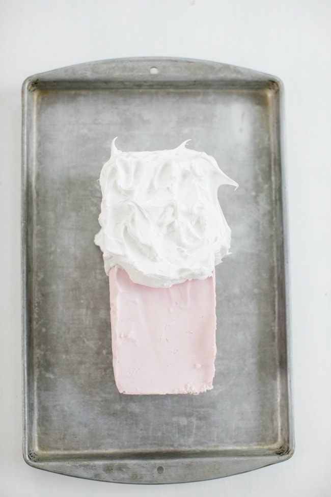 Raspberry Crème Fraîche Ice Cream Cake | The Vanilla Bean Blog