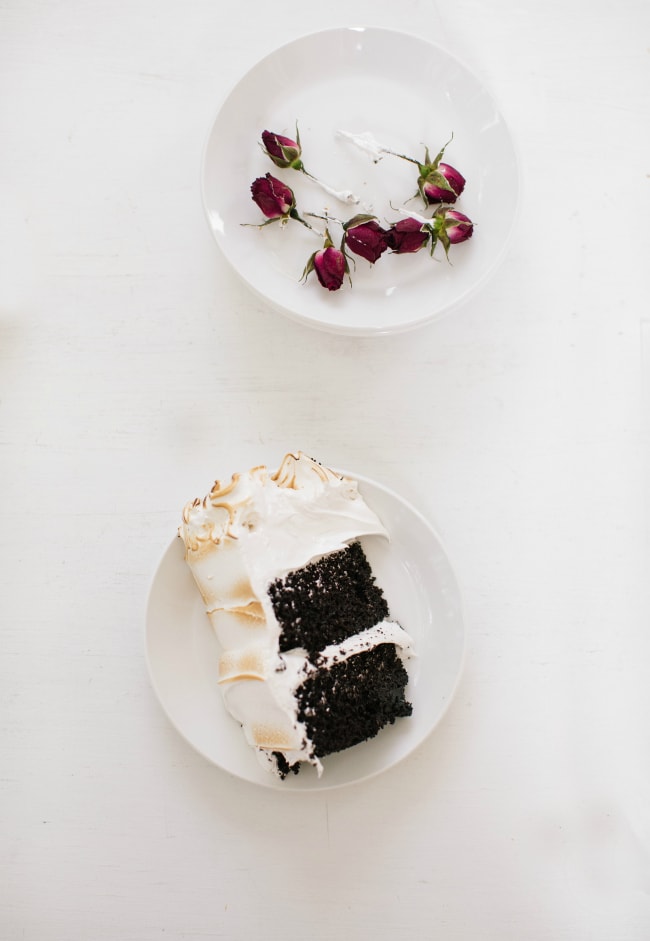 Chocolate Cake with Seven Minute Frosting Recipe | The Vanilla Bean Blog