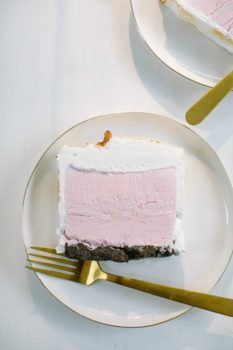 Raspberry Ice Cream Cake | The Vanilla Bean Blog