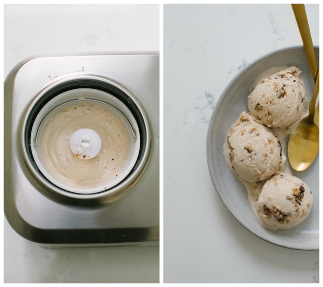 Chocolate Chip Cookie Ice Cream | The Vanilla Bean Blog