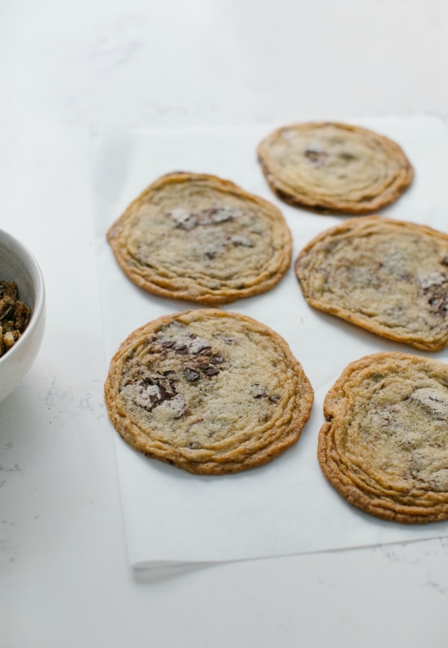 Pan Banging Chocolate Chip Cookies | The Vanilla Bean Blog