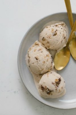 Chocolate Chip Cookie Ice Cream Recipe | The Vanilla Bean Blog