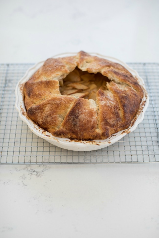 Apple Pie with Crème Fraîche | Sarah Kieffer | The Vanilla Bean Blog