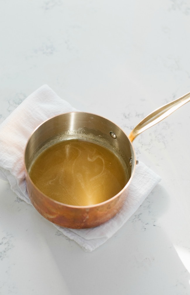 Melted Butter In Pot | Sarah Kieffer