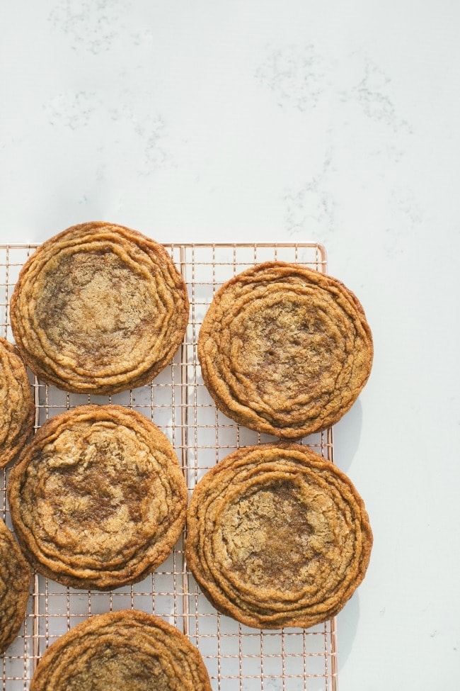 Pan-Banging Ginger Molasses Cookies