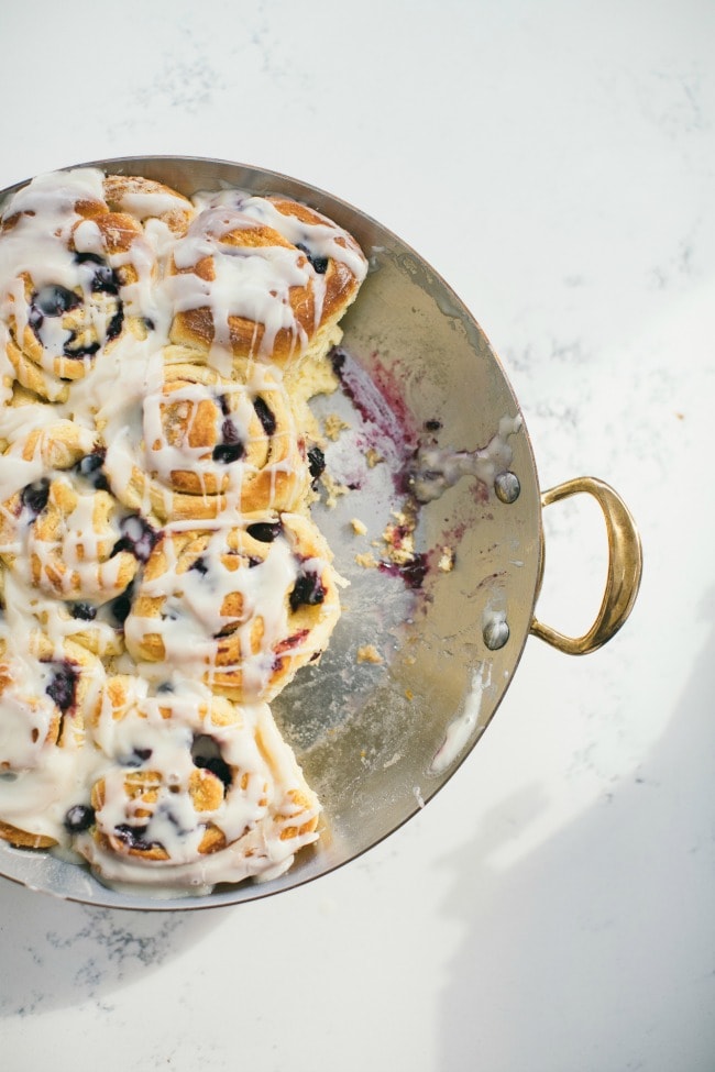 Blueberry-Orange Breakfast Rolls | Vanilla Bean Blog